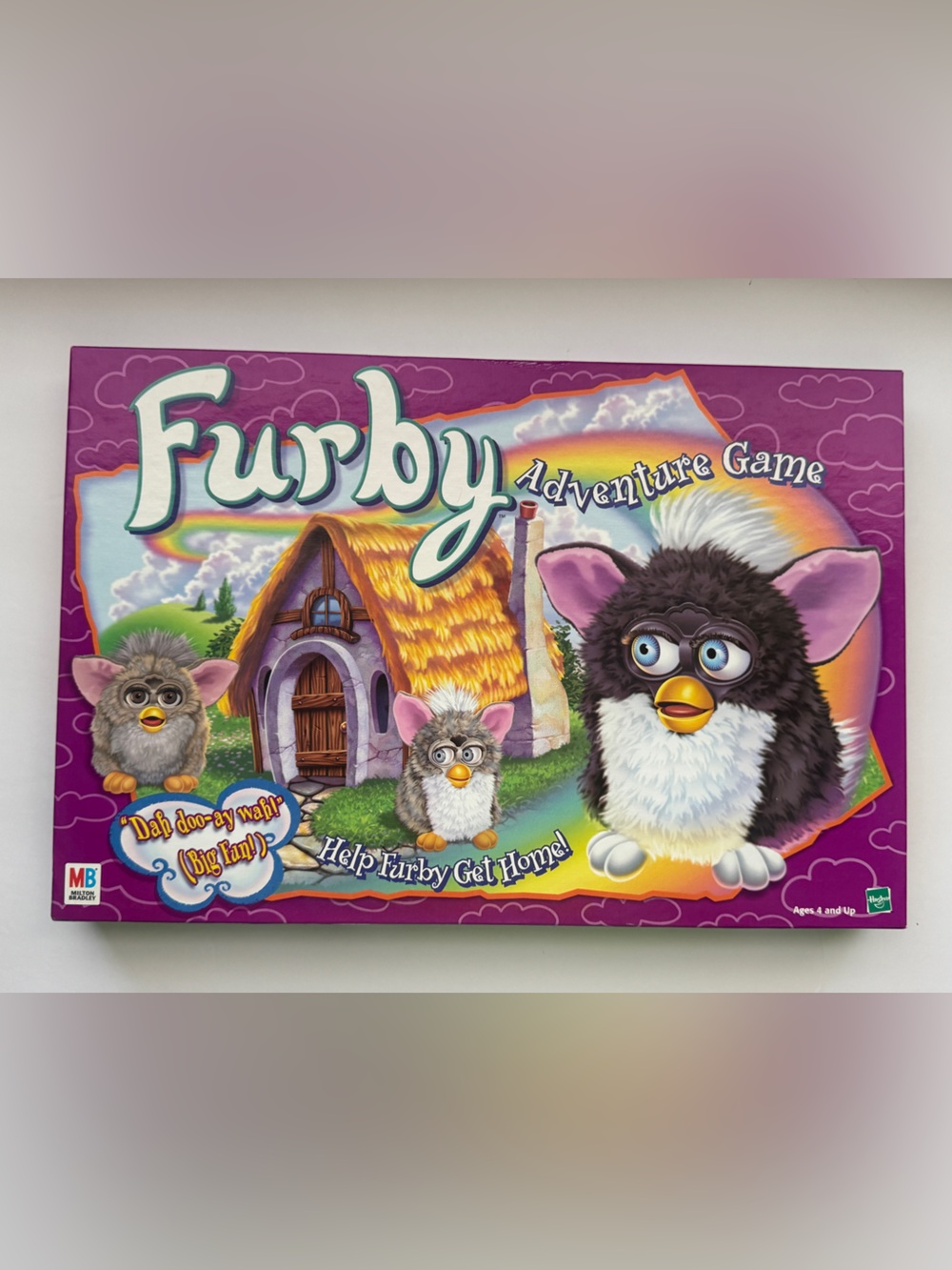 Vintage Collectible Furby Adventure Board Game 1999